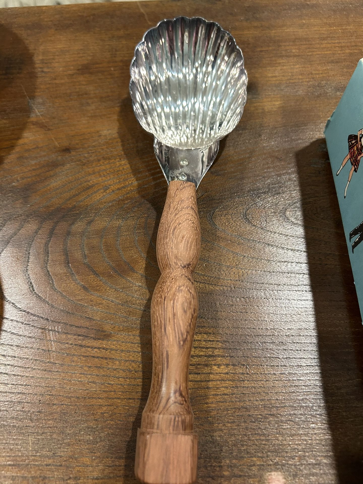 Sterling silver-plated SHELL Scooper
