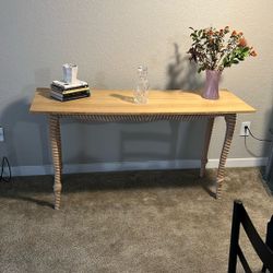 Modern Wood Console Table
