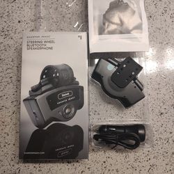 Steering wheel Bluetooth Speakerphone/Music Player