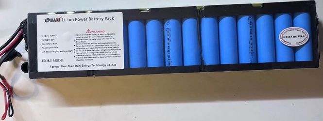 E-bike scooter battery
