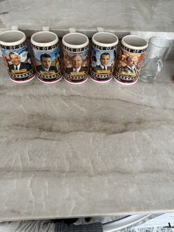 BUDWEISER MUGS COLLECTION- NEW 