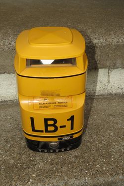 LB-1 Laser Alignment INC. 3900 Rotary Laser beacon