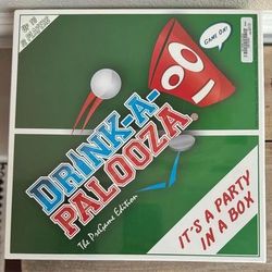 NEW and SEALED Drink-A-Palooza Party In A Box The Pre Game Edition Up to 12 Players just $10 xox