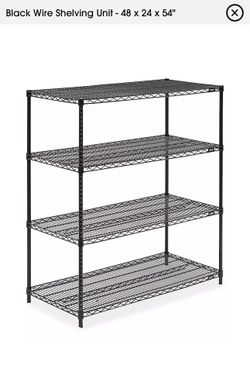 Uline Heavy Duty Wire Racks 48x24x54 (10 Available)