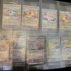 SEALED 9 CARD EEVEELUTION PRISMATIC STAMP PROMO!!