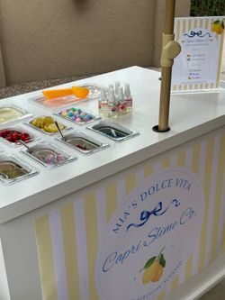 Slime cart for parties