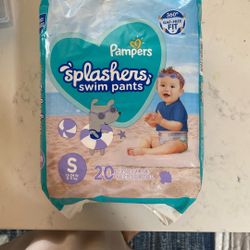 Pampers Splashers Swim Pants Size S