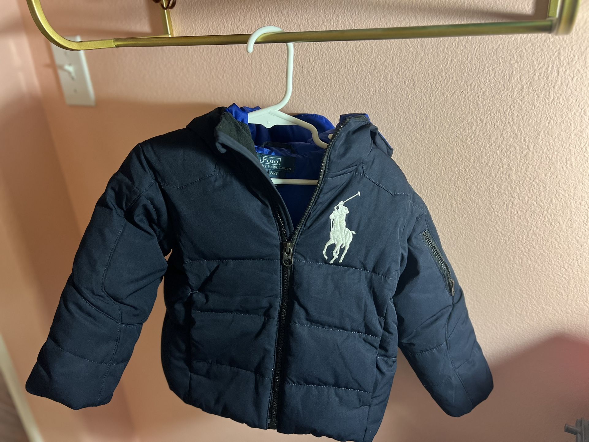 Ralph Lauren Ripstop hooded puffer jacket