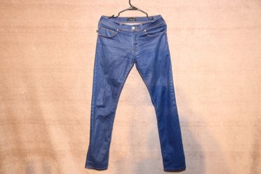 Zara Man Premium Black Tag Pressed Denim retails $175 like new 31 x 32