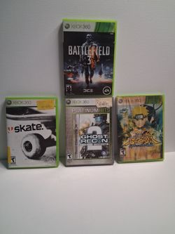 Xbox 360 games/prices in description