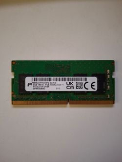MICRON 8GB 1Rx16 PC4-3200AA Laptop RAM SODIMM Memory - MTA4ATF1G64HZ - 3G2E2