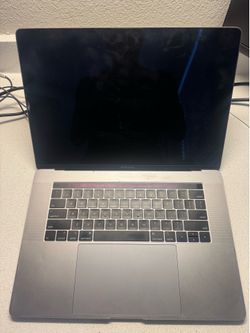 MacBook Pro 15” A1990 Space Gray – PARTS ONLY – Great Screen & Body – No Logic Board