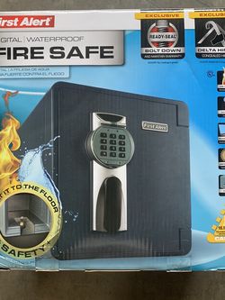 Fire Safe First Alert Digital Waterproof Brand New!!!