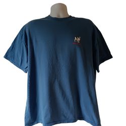 Big Dogs men's blue short-sleeve fresh water fishing t shirt size XL 