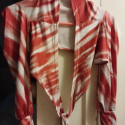 Ladies Shein XS Long Sleeve Cover Up 