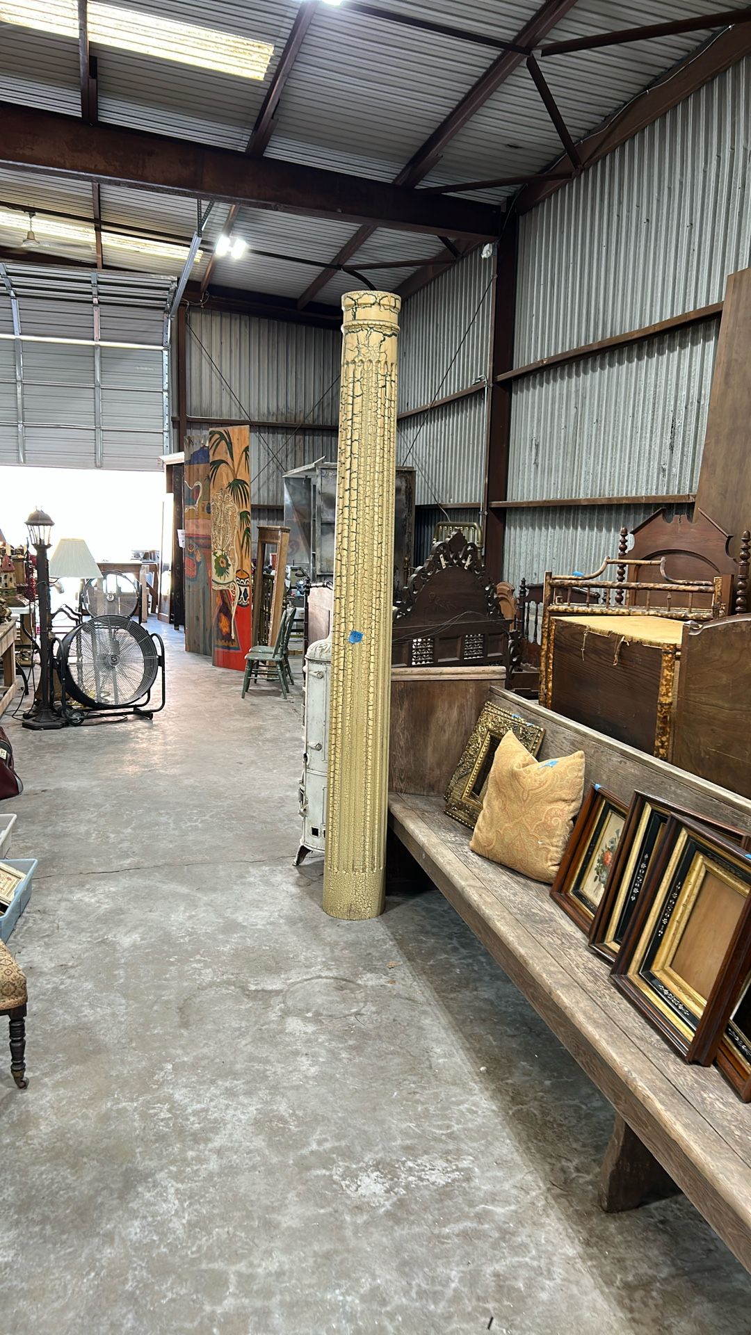 Wooden Column