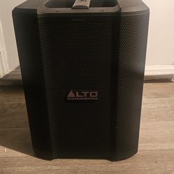 Portable PA system. 