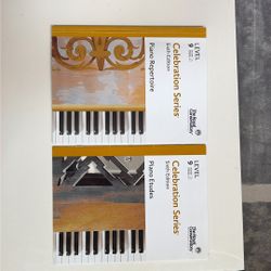 RCM Level 9 Piano books