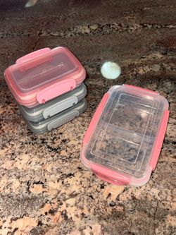 Small Plastic Storage Containers with Locking Lids