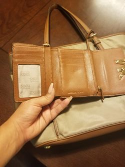 Michael kors handbag and wallet