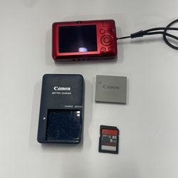 CANON POWERSHOT SD780is RED
