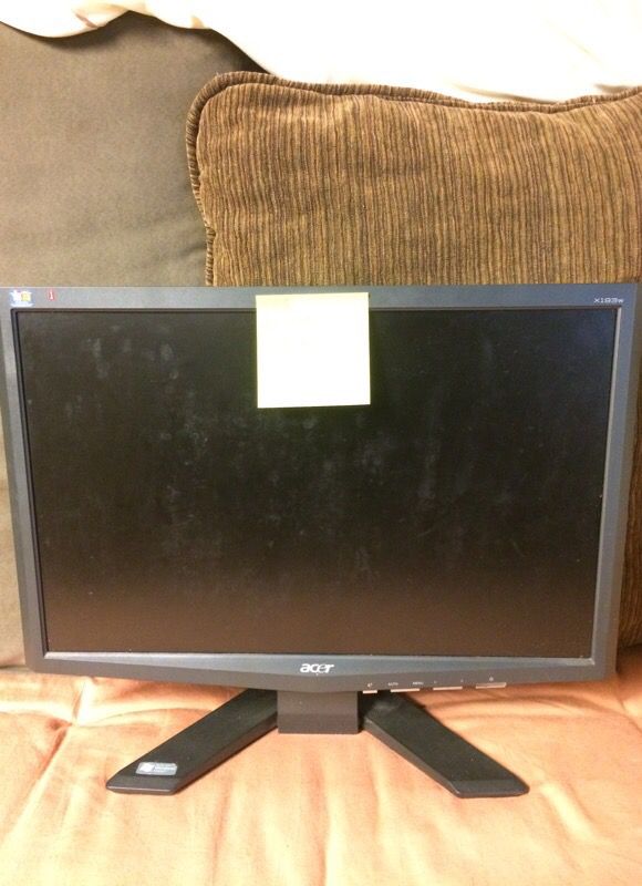 Computer monitor; ACer or Westinghouse
