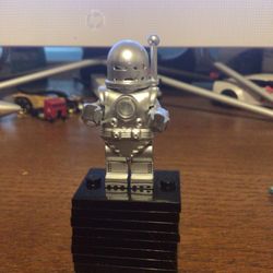 Lego Compatible Iron Man MK1 Silver