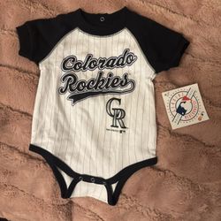 Colorado Rockies Baby Bodysuit 