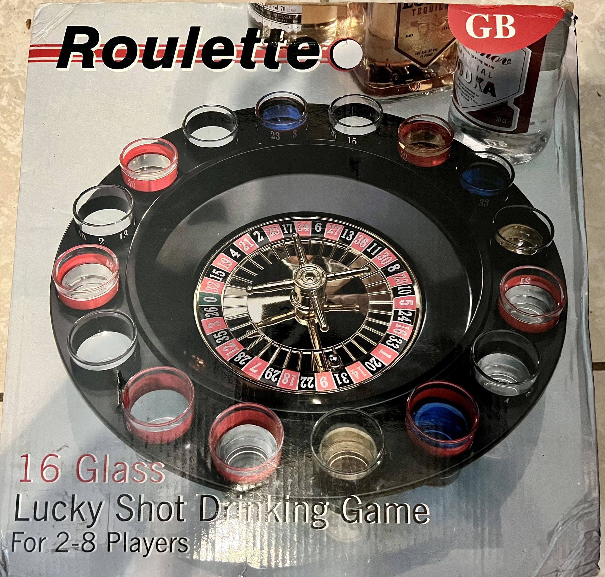 Roulette Shot Drinking Game
