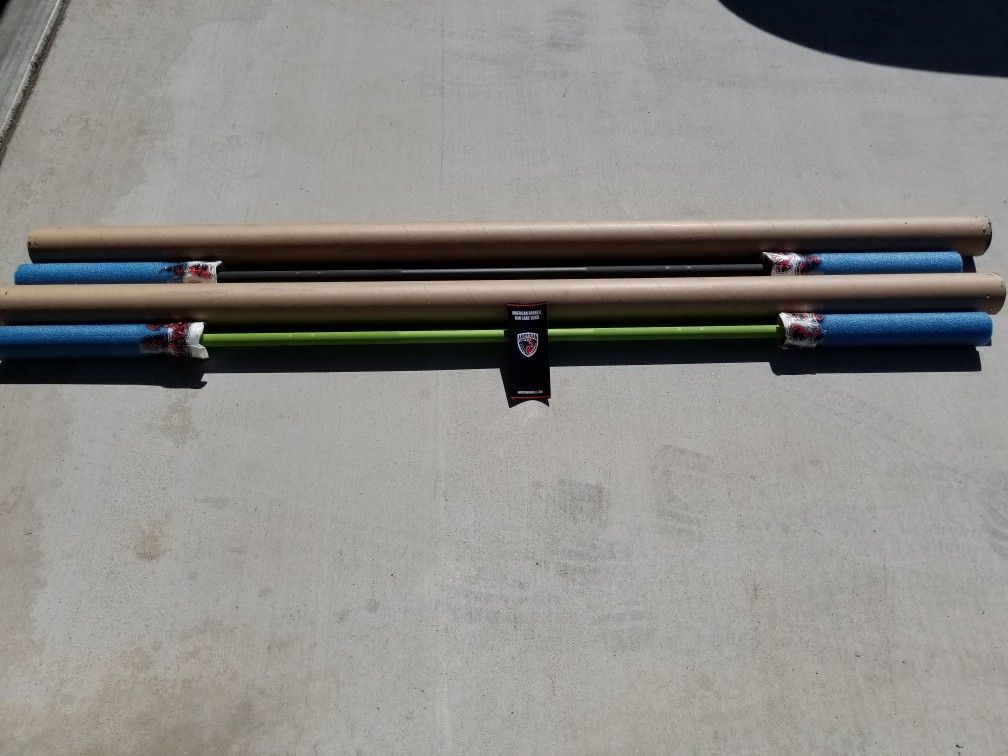 Rogue Fitness Bar Killer- American Barbell Cerakote California Bar w/ Collars! - $265