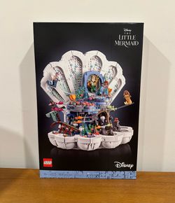 LEGO 43225 The Little Mermaid Royal Clamshell **Brand New**