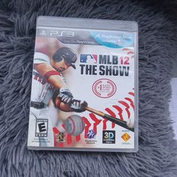 Ps3 MLB 12 The Show 