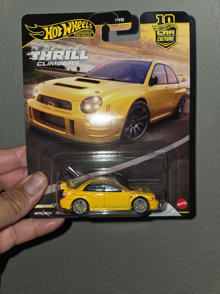 Hotwheels PREMIUM SUBARU IMPREZA WRX