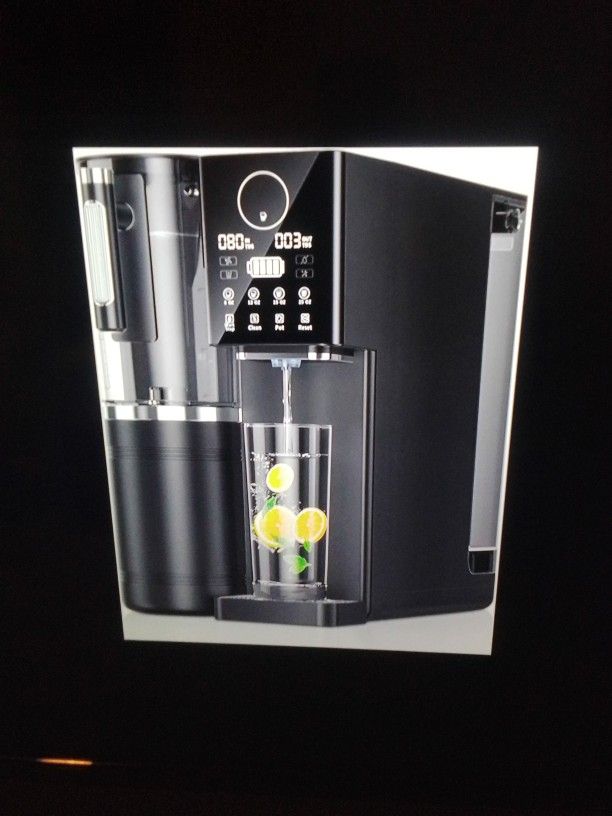 New Reverse Osmosis Water Filtration System 8-stage RO CounterTop Portable Water Purifier