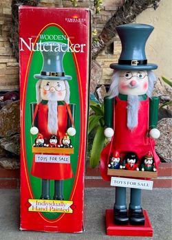 Timeless Treasures Wooden Nutcracker Toy Seller