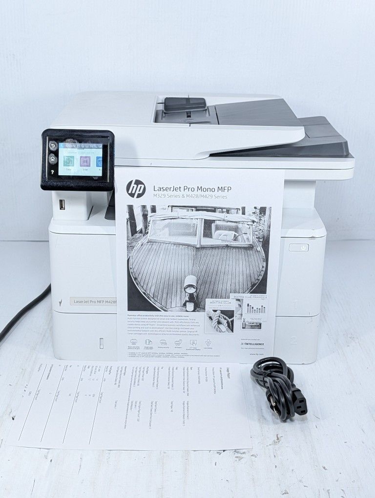 HP LaserJet Pro MFP M428fdn All-In-One Printer Need Toner Page Count 5288