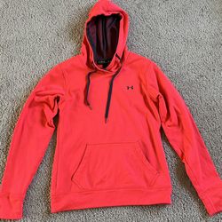 Hot Pink Under Armour Hoodie Sz XS