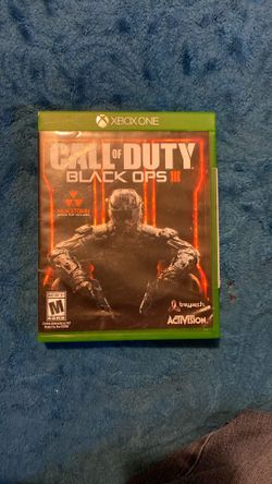 Xbox One Game Call Of Duty Black Opps 3