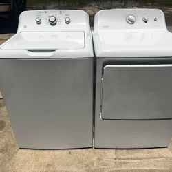 Ge Washer And Hot Point Dryer 