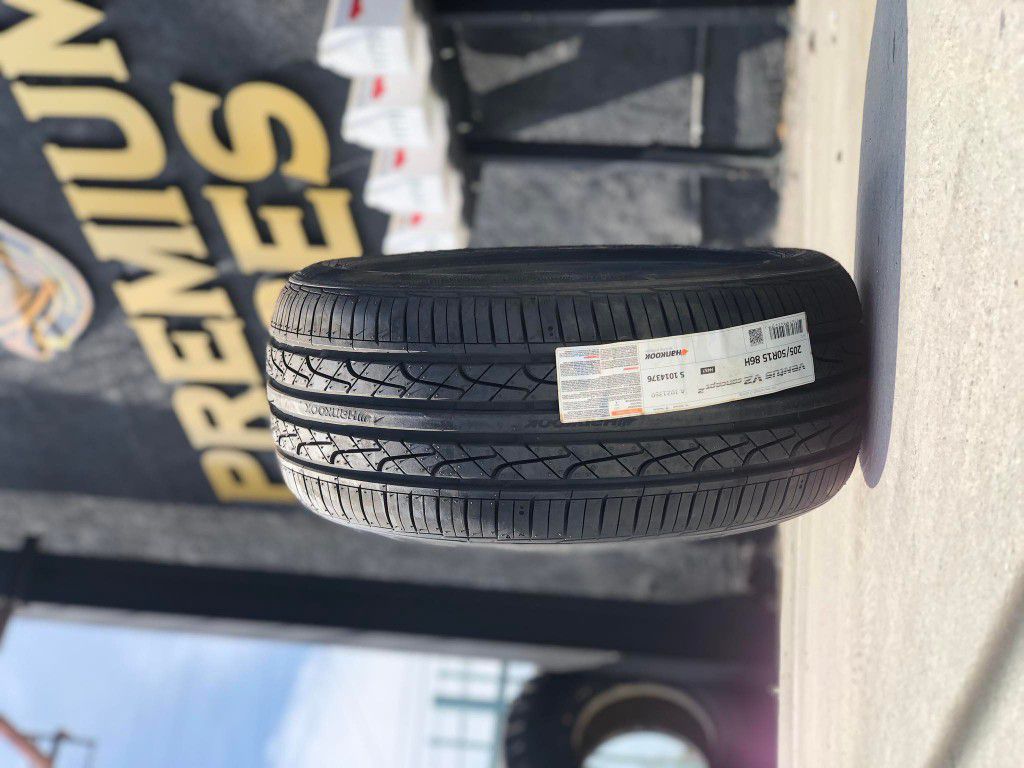 205/50r15 Hankook v2 concept New Installed And Balanced