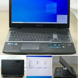 ASUS G75V GAMING LAPTOP I7-3610QM @ 2.30GHz (16GB, 500GB + 600GB HDD) WINDOWS 10 CD DVD BACKLIT KEYBOARD
