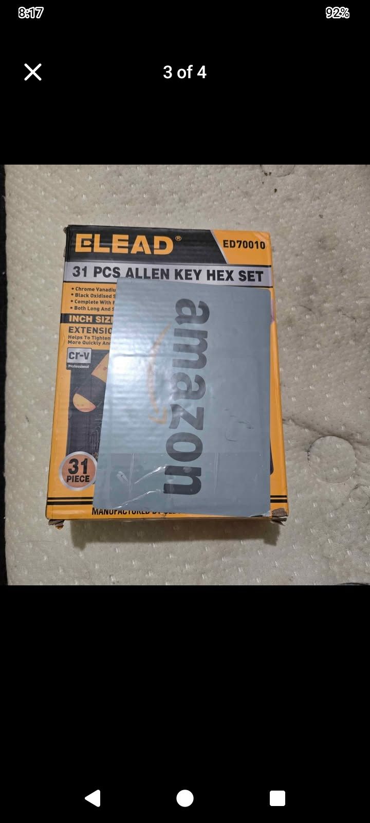 31-Piece Hex Key Set - Allen Wrench Set,