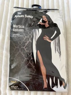 Morticia Adam’s costume