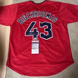 Jhonkensy Noel “Big Christmas” Autographed Cleveland Guardians Jersey With COA