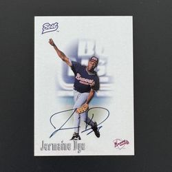 1996 Best Autograph Series Jermaine Dye Auto