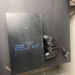 PS2 with games 