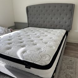 Queen Bed Frame And Mattress 