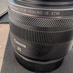 Canon RF 35mm F1.8 Prime Lens