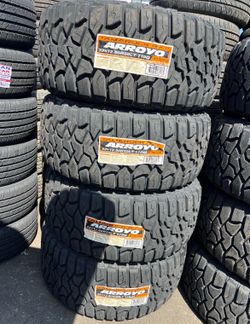 ‼️📲33x12.50R20 vendo set de llantas nuevas Arroyo RT