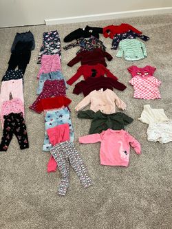 Girls 18 mo clothes, huge lot